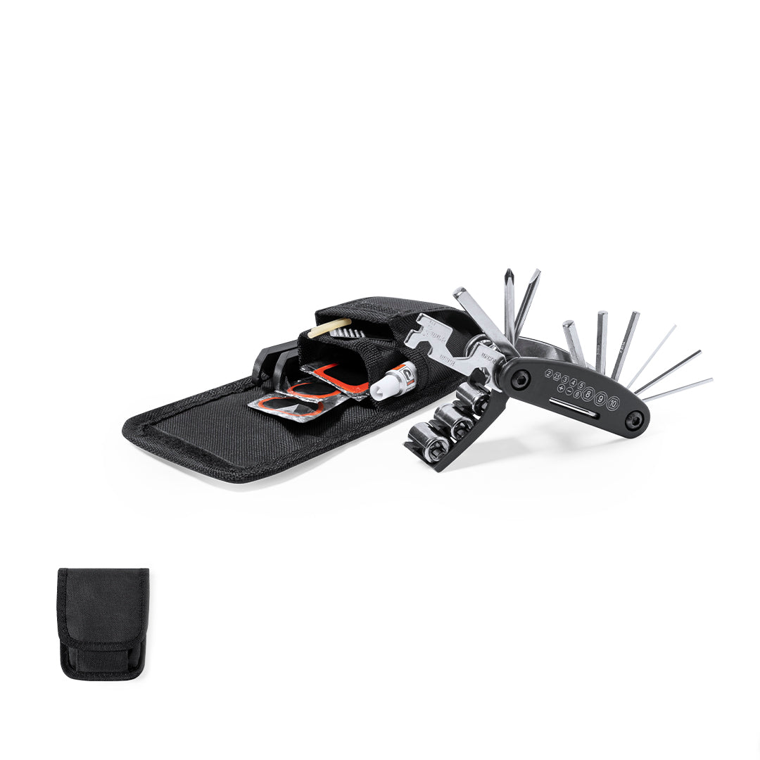 Kit Completo de Reparação para Bicicleta com 14 Acessórios