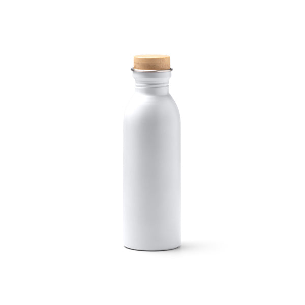 Garrafa de Água em Tritan 750ml com Tampa de Cortiça
