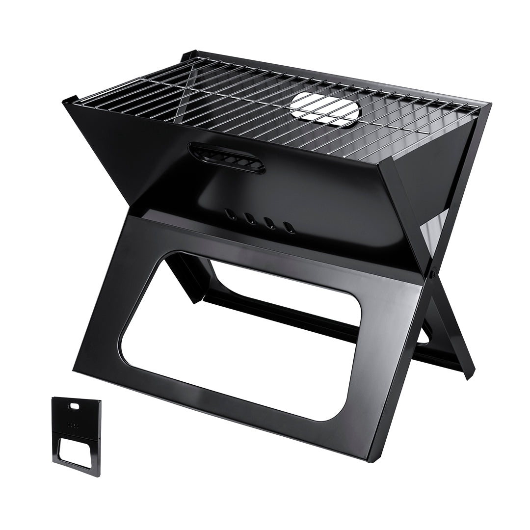 Barbecue Dobrável Hermut em Metal Resistente
