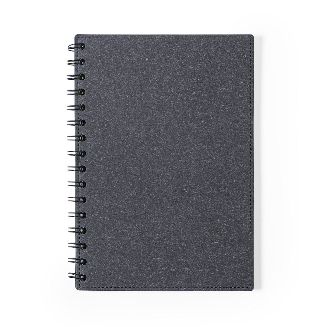 Libreta A5 Nature com Anilhas e Capa Reciclada