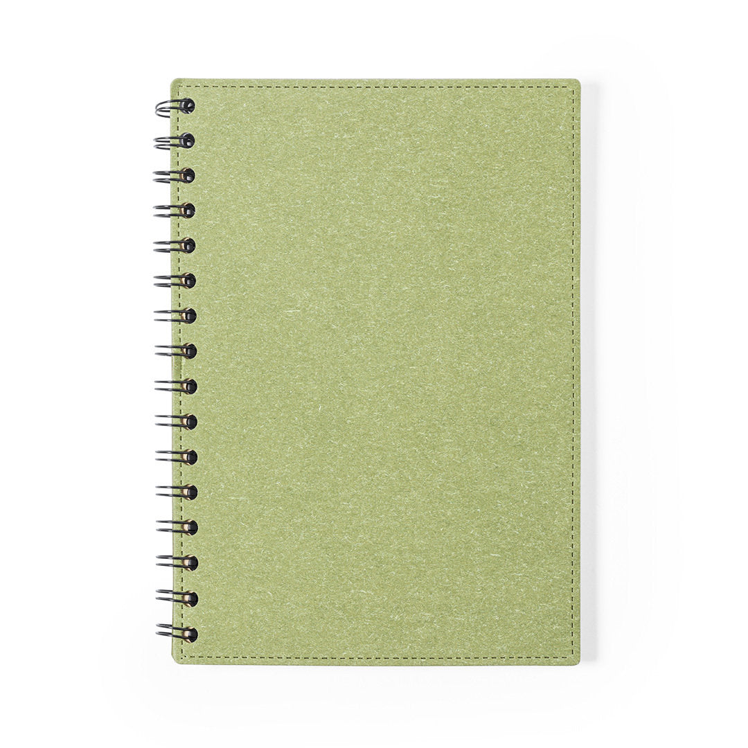 Libreta A5 Nature com Anilhas e Capa Reciclada