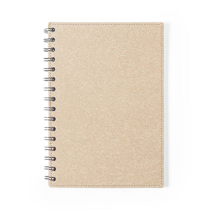 Libreta A5 Nature com Anilhas e Capa Reciclada