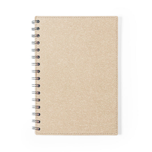 Libreta A5 Nature com Anilhas e Capa Reciclada