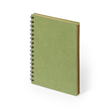 Libreta A5 Nature com Anilhas e Capa Reciclada
