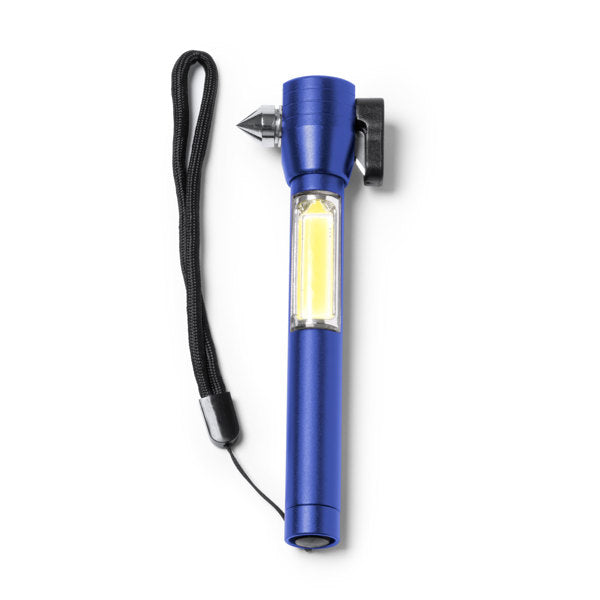 Caneta LED em Alumínio com Lâmpada e Função Stylus