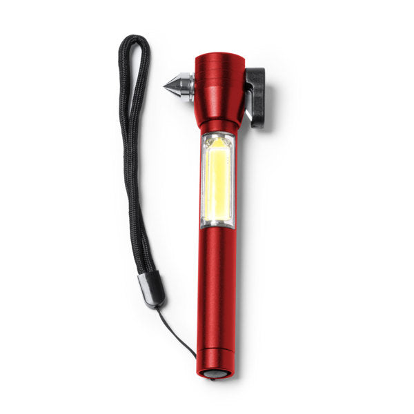 Caneta LED em Alumínio com Lâmpada e Função Stylus