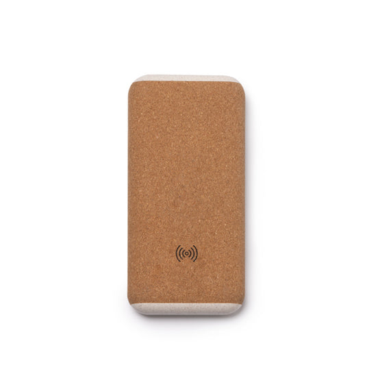 Powerbank em Cortiça 10000mAh com Luz LED
