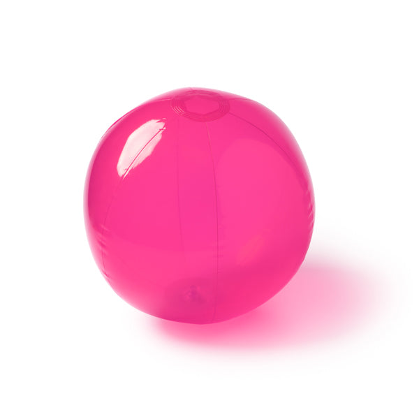 Bola Inflável Amarela em PVC Transparente