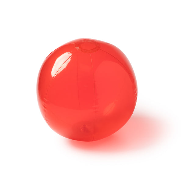Bola Inflável Amarela em PVC Transparente
