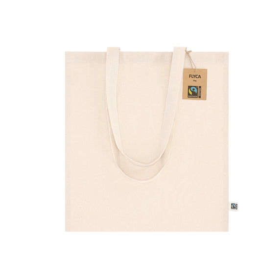 Flyca Fairtrade - Bolsa 100% Algodão Natural