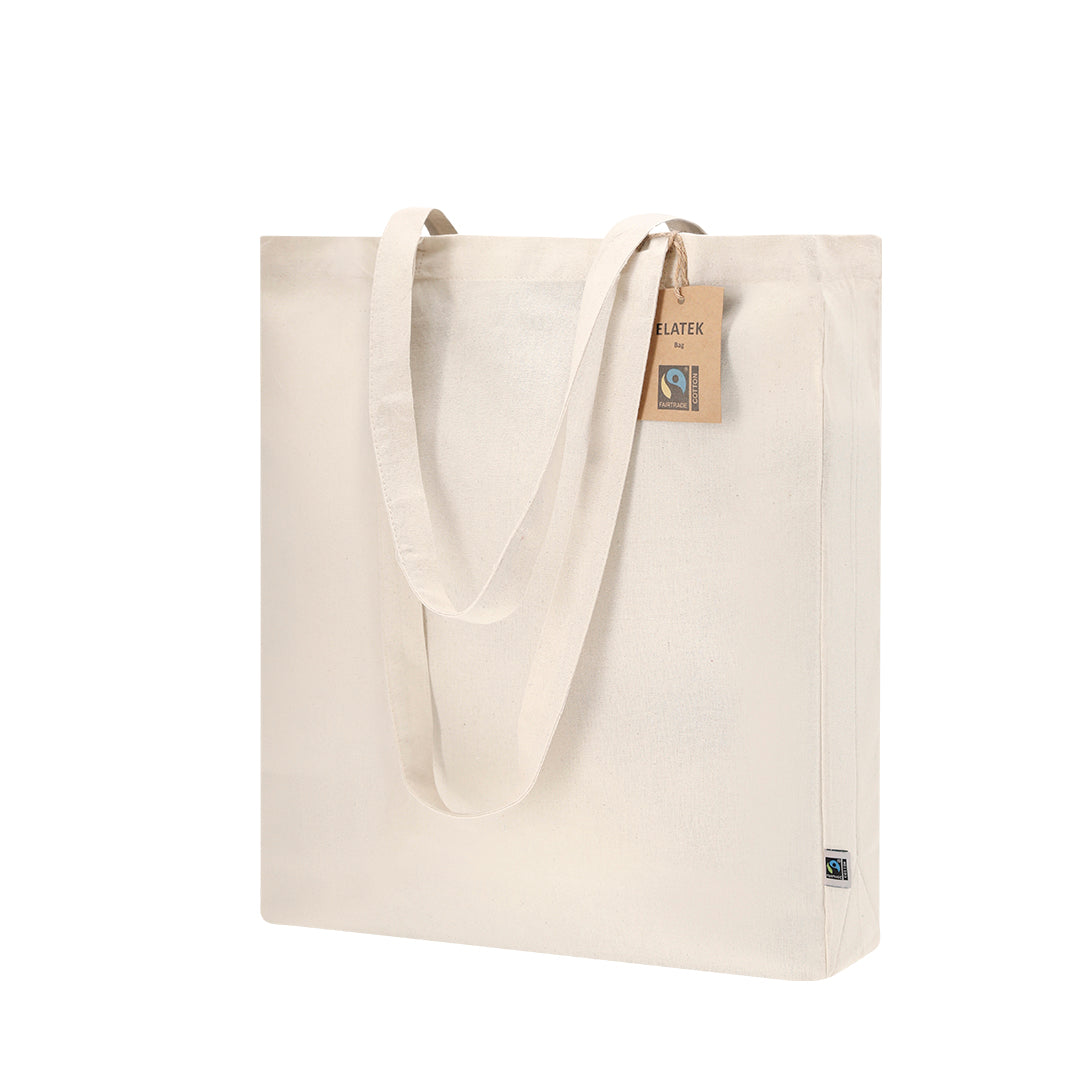 Bolsa Nature em Algodão Fairtrade Resistente