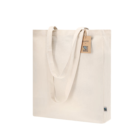 Bolsa Nature em Algodão Fairtrade Resistente