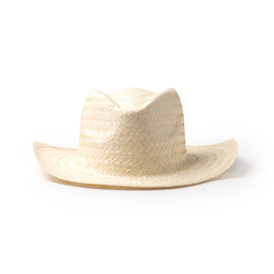 Chapéu de Palha Estilo Cowboy Trançado