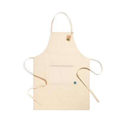 Delantal Fairtrade em Algodão Natural 100%