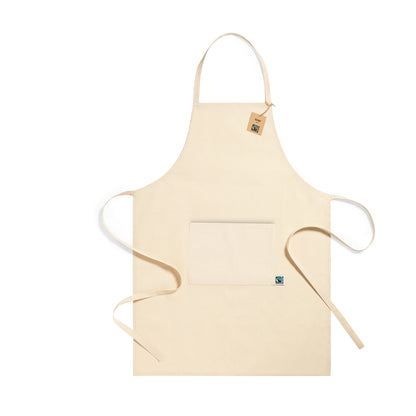 Delantal Fairtrade em Algodão Natural 100%
