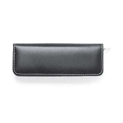Set Premium Caneta e Roller Elegante Preto e Cromado