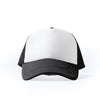 Boné de Algodão Preto com Visor Curto