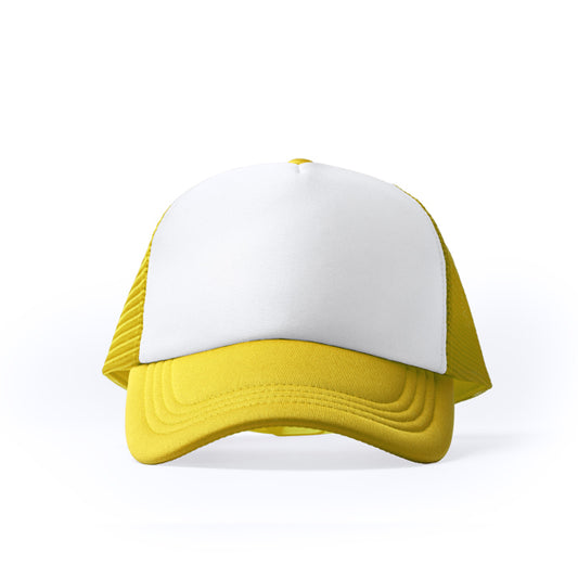 Boné de Algodão Preto com Visor Curto