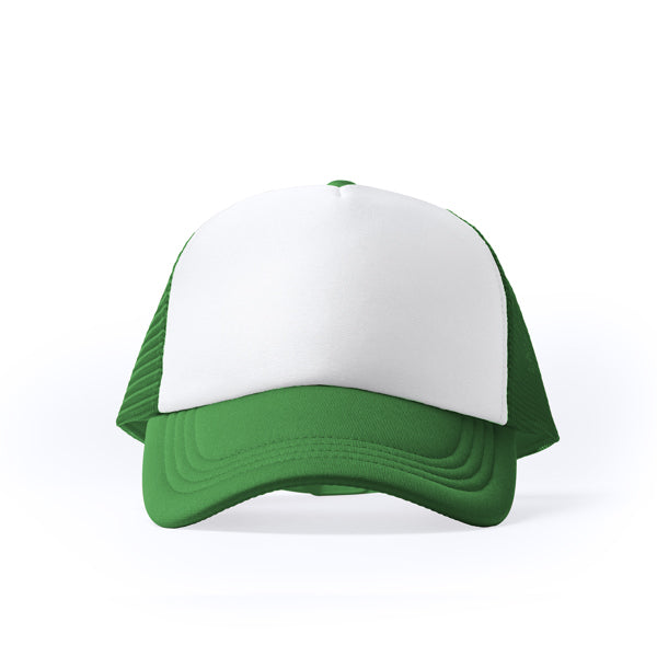 Boné de Algodão Preto com Visor Curto