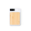 Powerbank de Alumínio com Superfície em Bambu 10000mAh