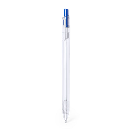 Caneta Lester RPET Sustentável com Tinta Azul