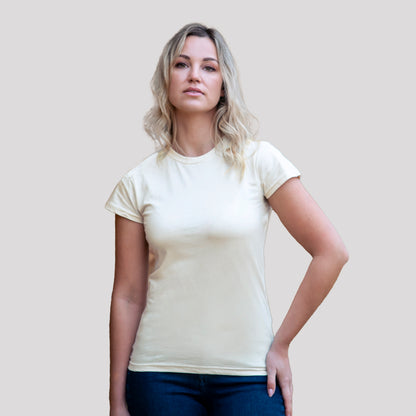 T-shirt Feminina Keya Orgânica – Estilo e Conforto