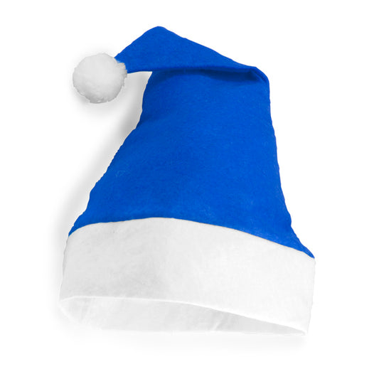 Gorro de Natal em Feltro com Pom-Pom Branco