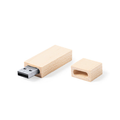 Pen USB Ecológica 16GB em Madeira Natural