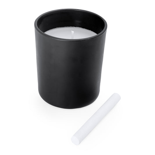 Vela Aromática em Cera de Soja com Recipiente Preto