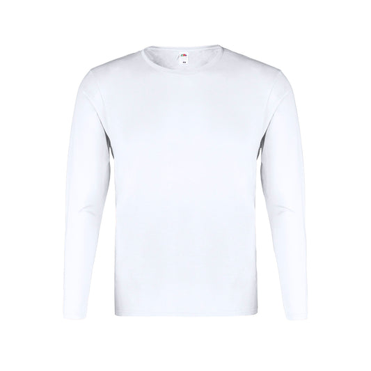 T-shirt Branca de Manga Comprida - Conforto e Estilo