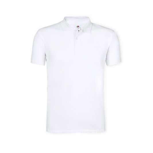 Polo Branco Clássico em Algodão Piqué - Conforto e Qualidade