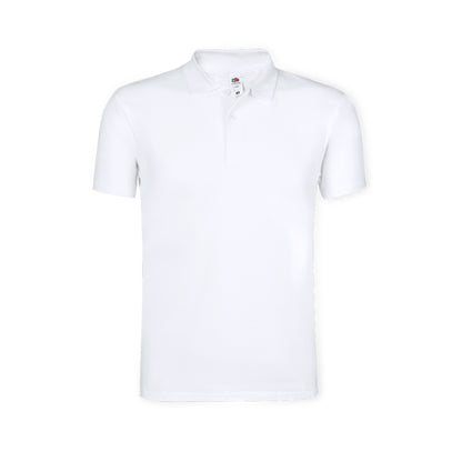 Polo Branco Clássico em Algodão Piqué - Conforto e Qualidade