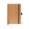 Caderno de Notas em Bambu com Capa Dura
