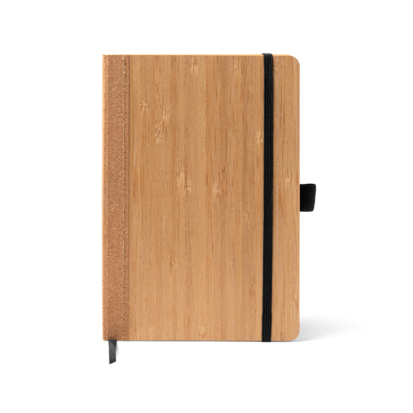 Caderno de Notas em Bambu com Capa Dura