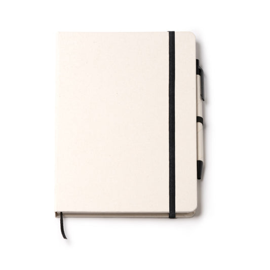 Caderno A5 em Papel Reciclado com Capa Dura