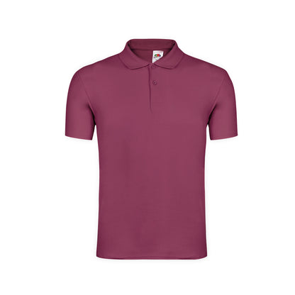 Polo Adulto Colorido em Algodão Piqué Suave