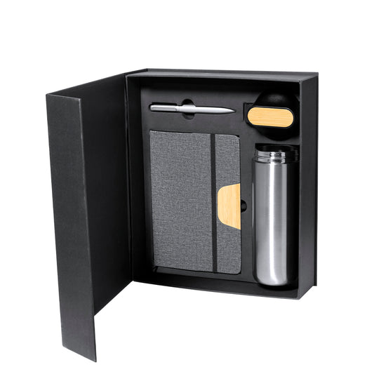 Set Premium Halderan com Termo, Bloco e Caneta