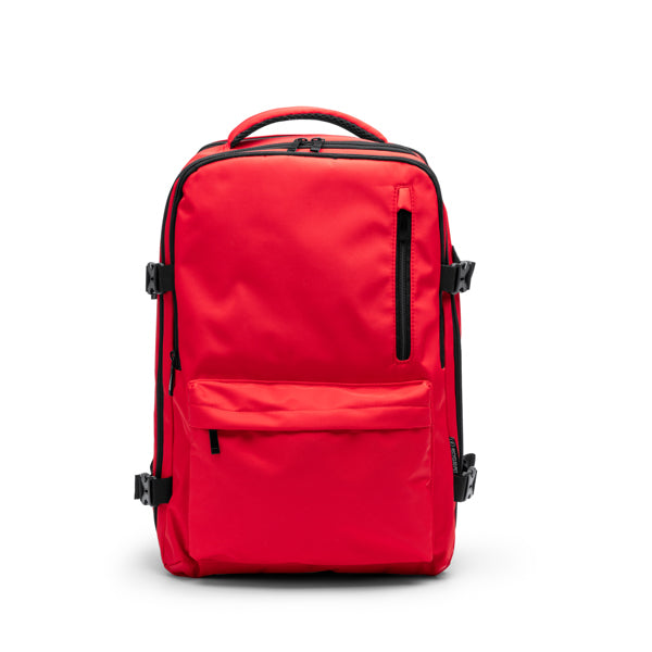 Mochila de Poliéster para Laptop 15,6" com Vários Compartimentos