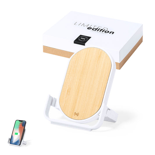 Buisson - Carregador Wireless Premium em Bambu