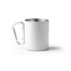 Caneca de Aço Inoxidável com Cabo de Carabina