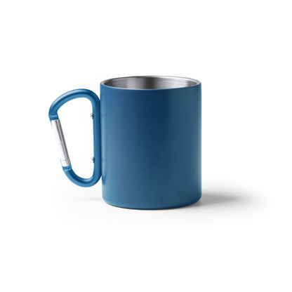 Caneca de Aço Inoxidável com Cabo de Carabina