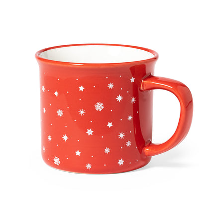 Caneca Vintage de Natal - 280 ml em Cerâmica