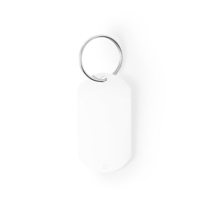 Porta-Chaves de Alumínio Reciclado Prateado