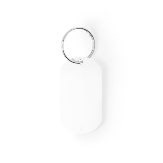 Porta-Chaves de Alumínio Reciclado Prateado