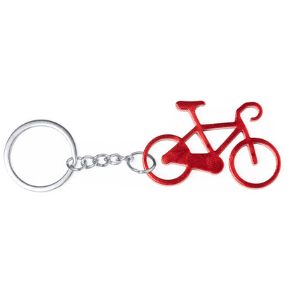 Chaveiro Metálico em Forma de Bicicleta
