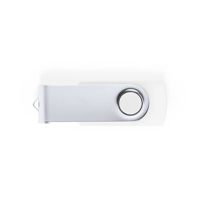 Pen USB 8GB Giratório com Clip Metálico