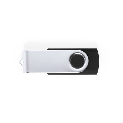 Pen USB 8GB Giratório com Clip Metálico