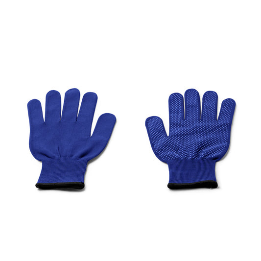 Luvas Térmicas em Silicone Azul com Superfície Antiderrapante