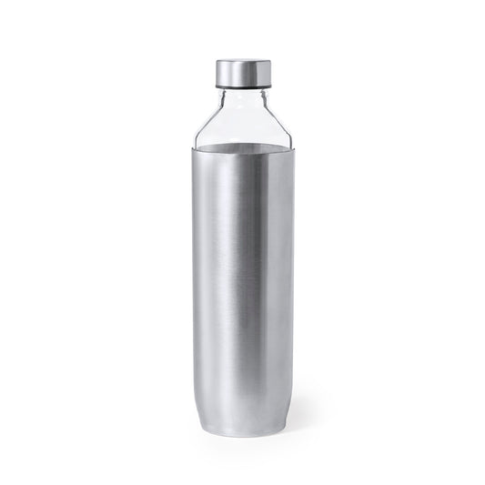Bidão de Vidro Ivisur 850ml com Tampa em Aço Inox