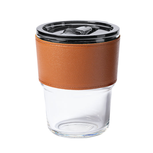 Vaso Take Away 400ml em Cristal e Pele